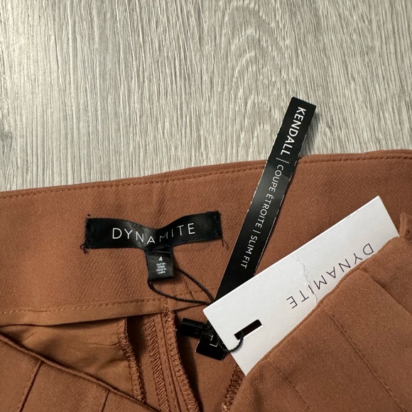 Dynamite Kendall Side Zip Slim Pants - Picture 2 of 3